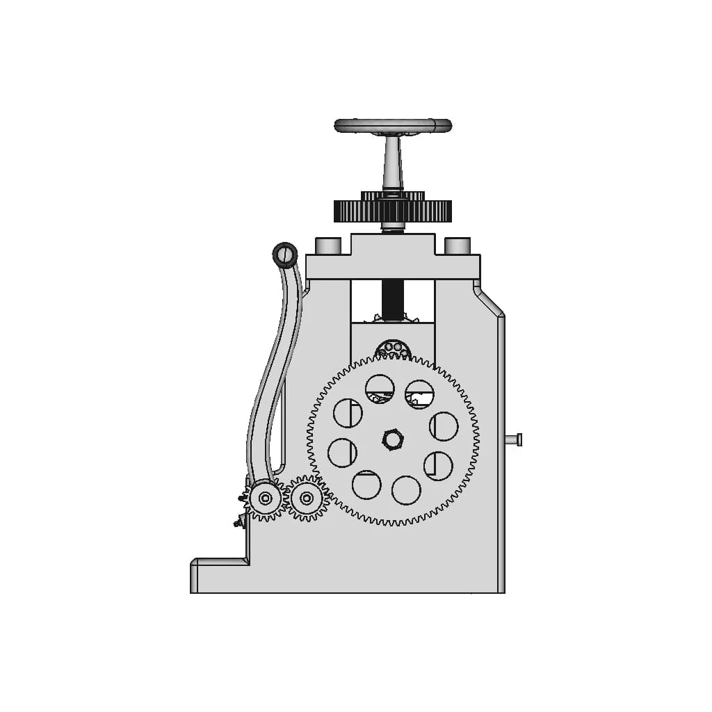 Mini Mill-Machine - Downloadable CAD Representation_0_270_degree_snapshot
