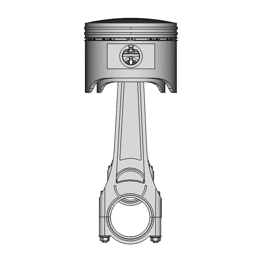 Piston - Standard Mechanical Component_0_270_degree_snapshot