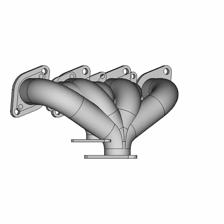 Exhaust Manifold - Downloadable CAD Representation