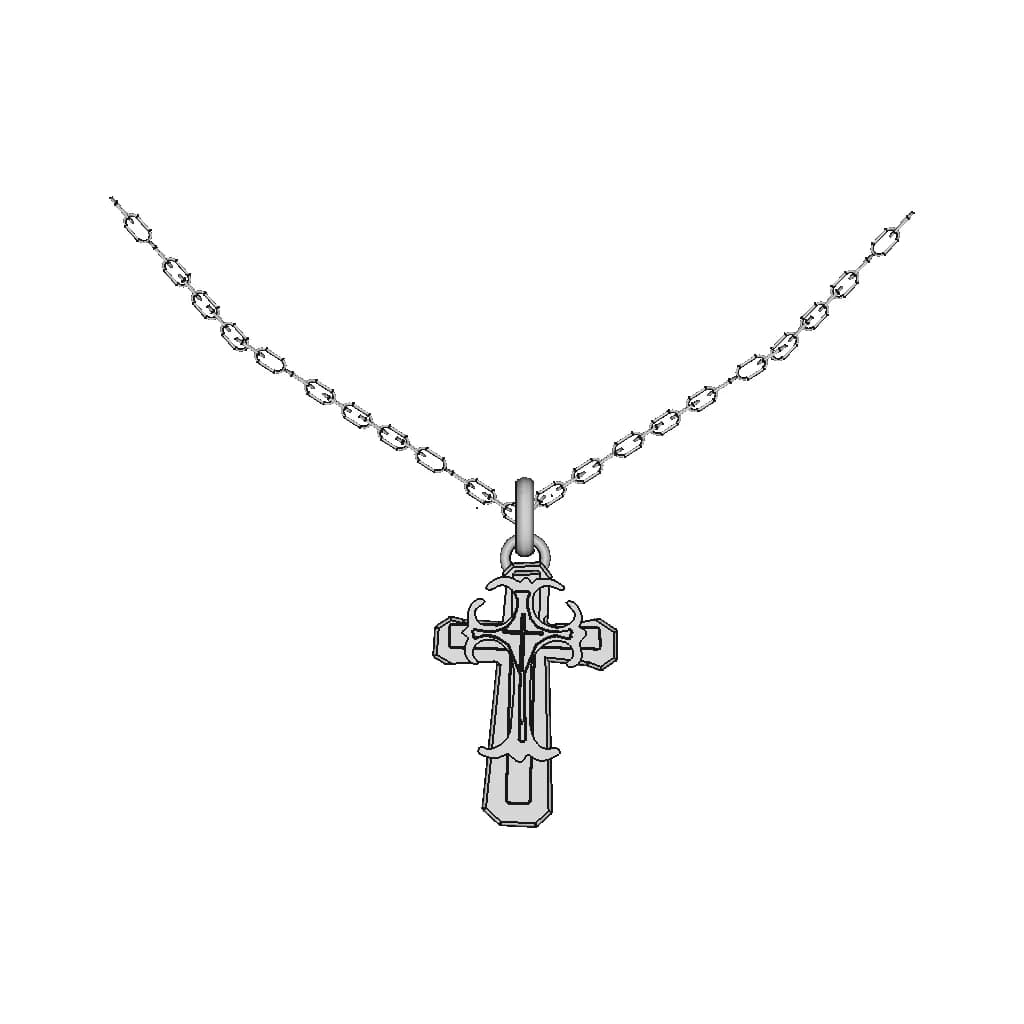 Cross | High-Quality CAD Model_0_0_degree_snapshot