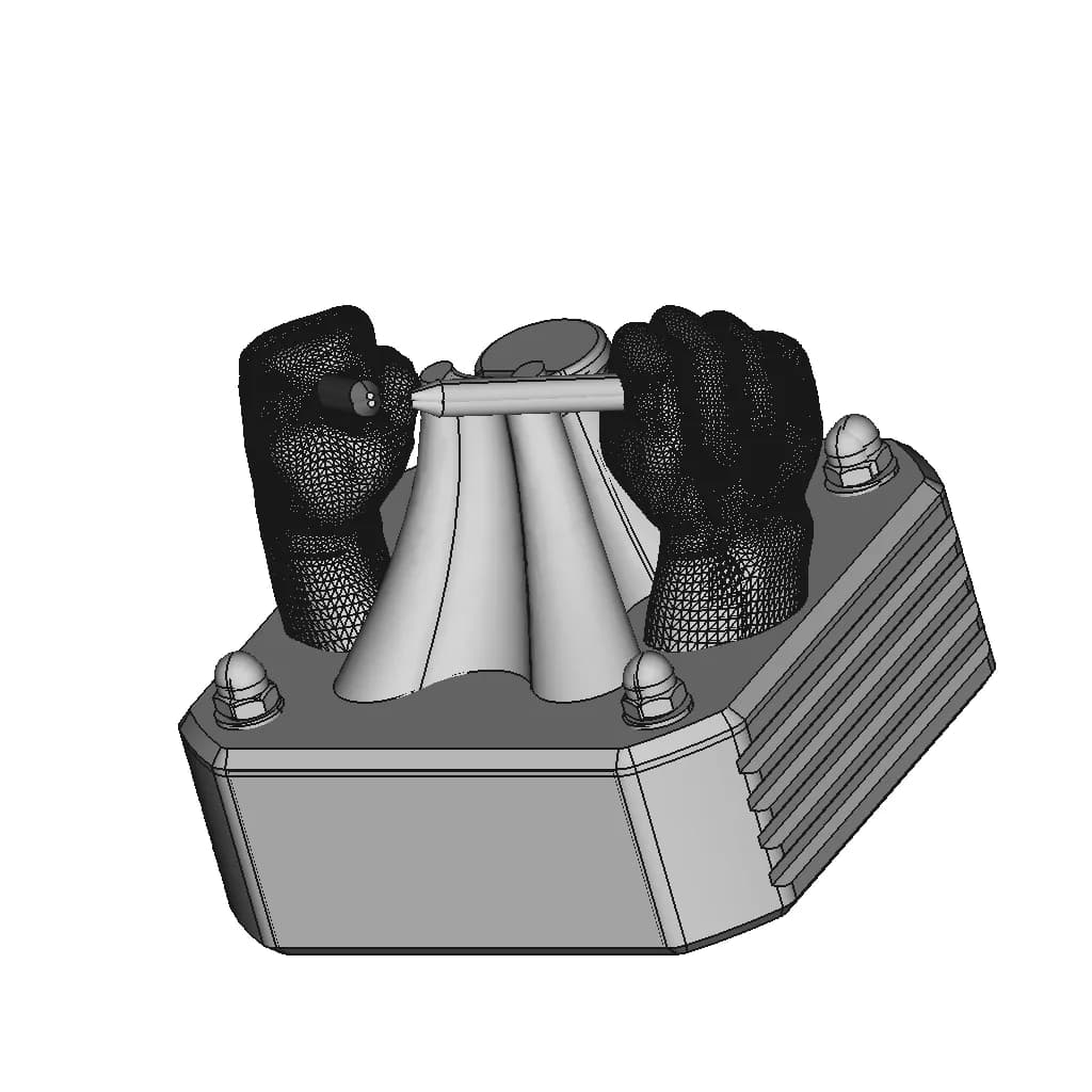 Электроподжиг Для Горелки - Standard Mechanical Component_60_30_degree_snapshot