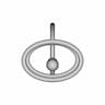 Ring Ellipse Gold And Pearl | 3D Engineering Design File_0_0_degree_snapshot