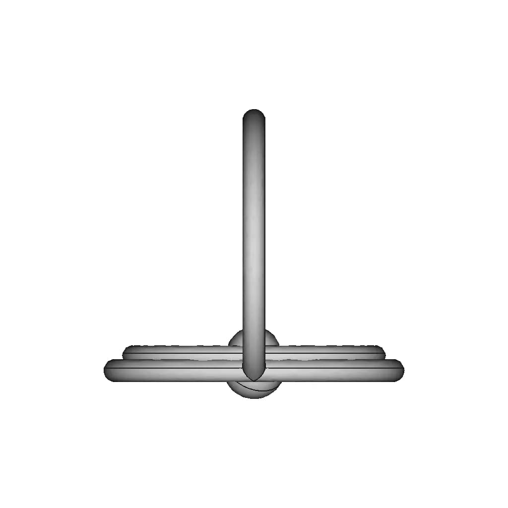 Ring Ellipse Gold And Pearl | 3D Engineering Design File_270_0_degree_snapshot