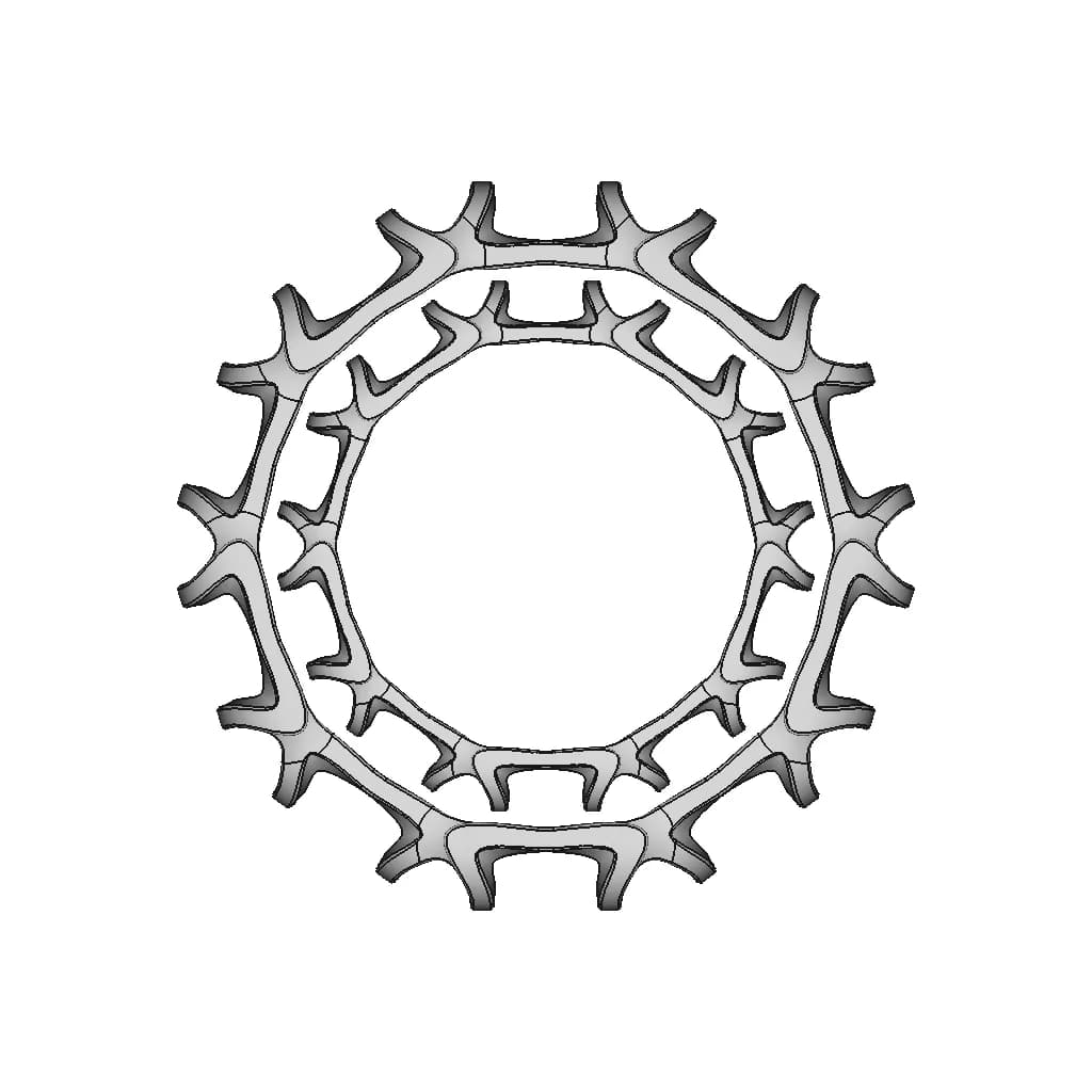 Organic Ring Design 04B | High-Quality CAD Model_0_0_degree_snapshot