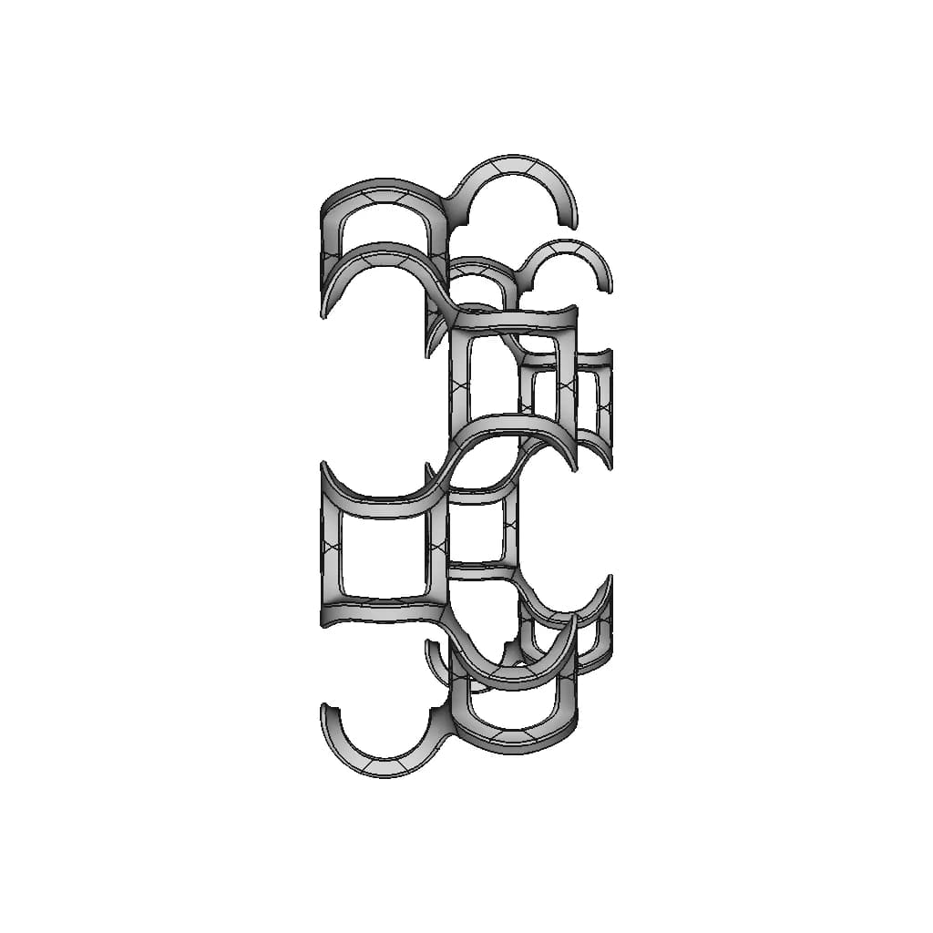Organic Ring Design 04B | High-Quality CAD Model_0_90_degree_snapshot