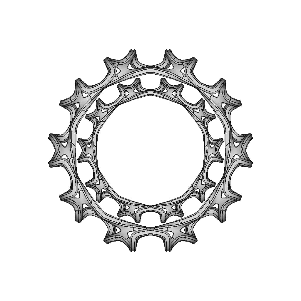 Organic Ring Design 04A | High-Quality CAD Model_0_0_degree_snapshot
