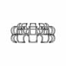 Organic Ring Design 04A | High-Quality CAD Model_270_0_degree_snapshot