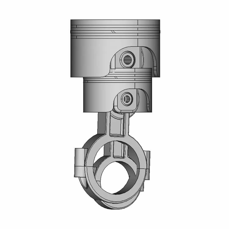 Car Piston - Standard Mechanical Component