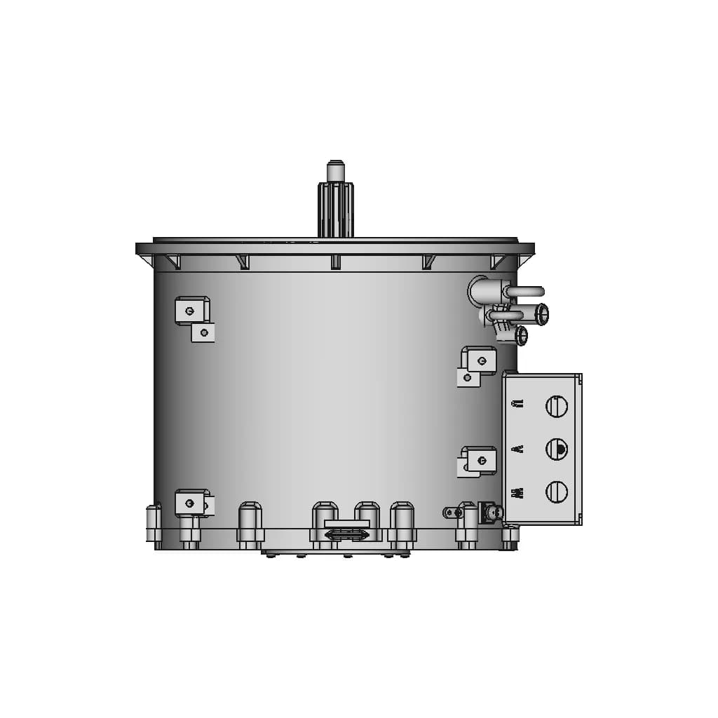 300Kw Commercial Vehicle Electric Motor | 3D Engineering Design File_0_270_degree_snapshot