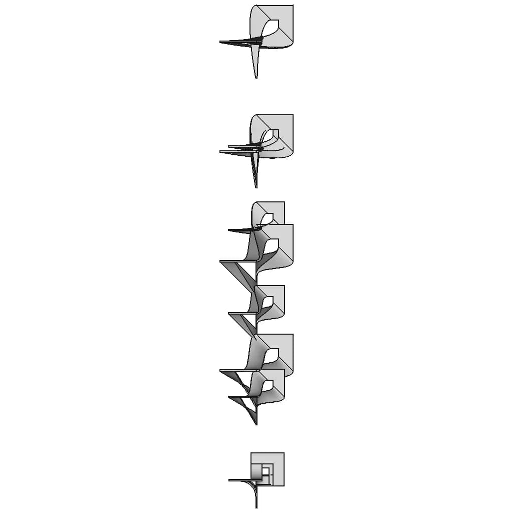 Triangle Art Type - Downloadable CAD Representation_270_0_degree_snapshot