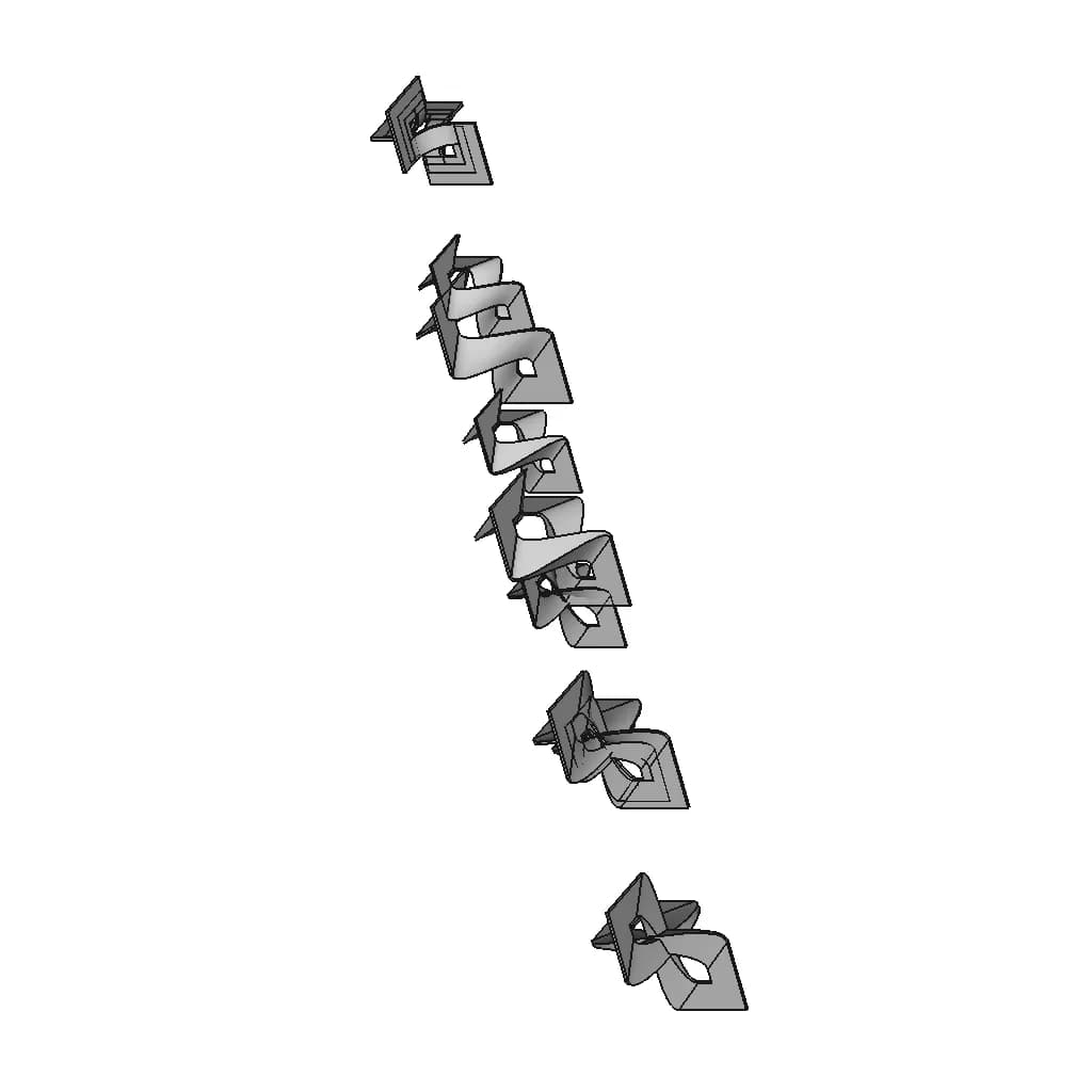 Triangle Art Type - Downloadable CAD Representation_60_30_degree_snapshot