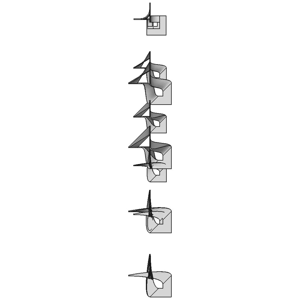 Triangle Art Type - Downloadable CAD Representation_90_0_degree_snapshot