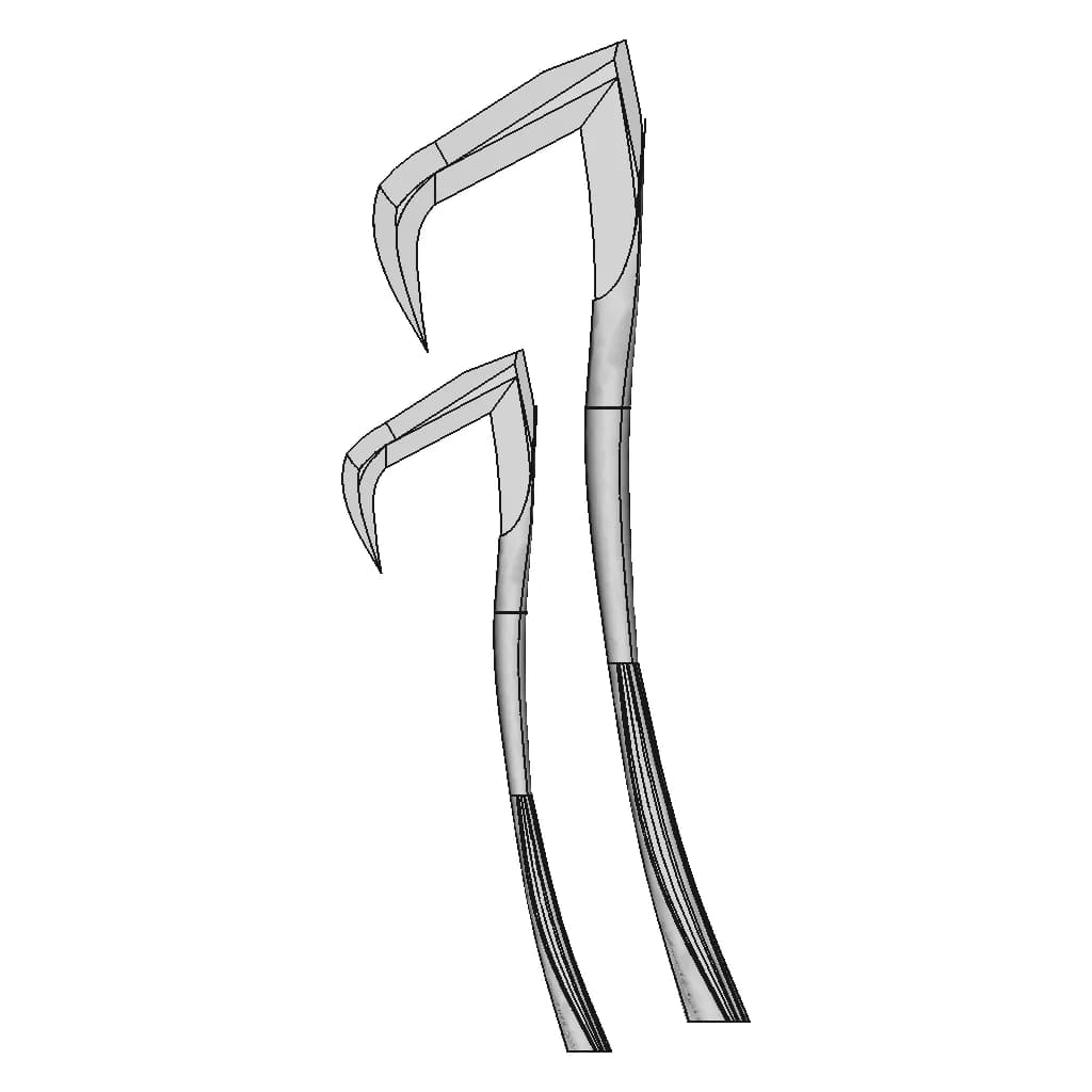 Reaper'S Scythe - Fatal Shears | 3D Engineering Design File_0_0_degree_snapshot