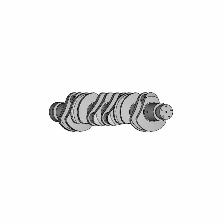 Crankshaft - Downloadable CAD Representation