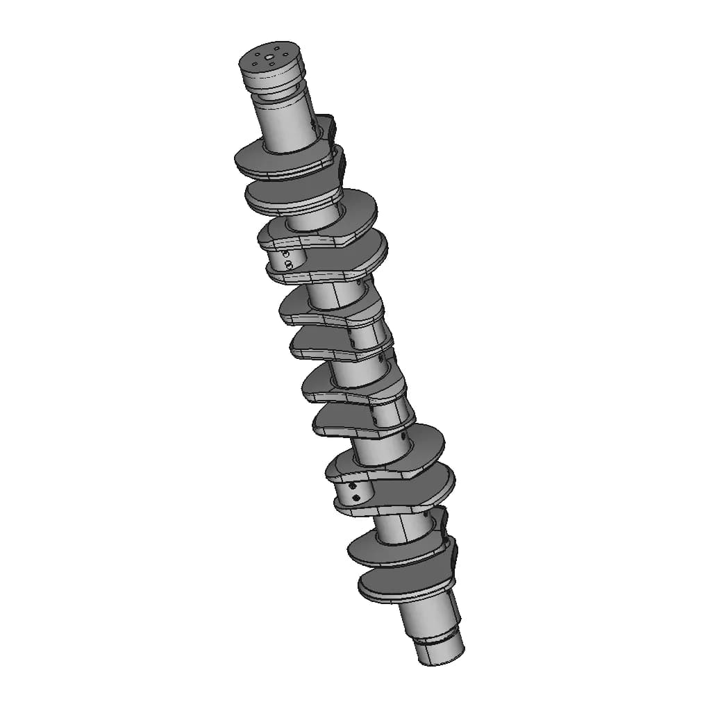 Crankshaft - Downloadable CAD Representation_60_30_degree_snapshot