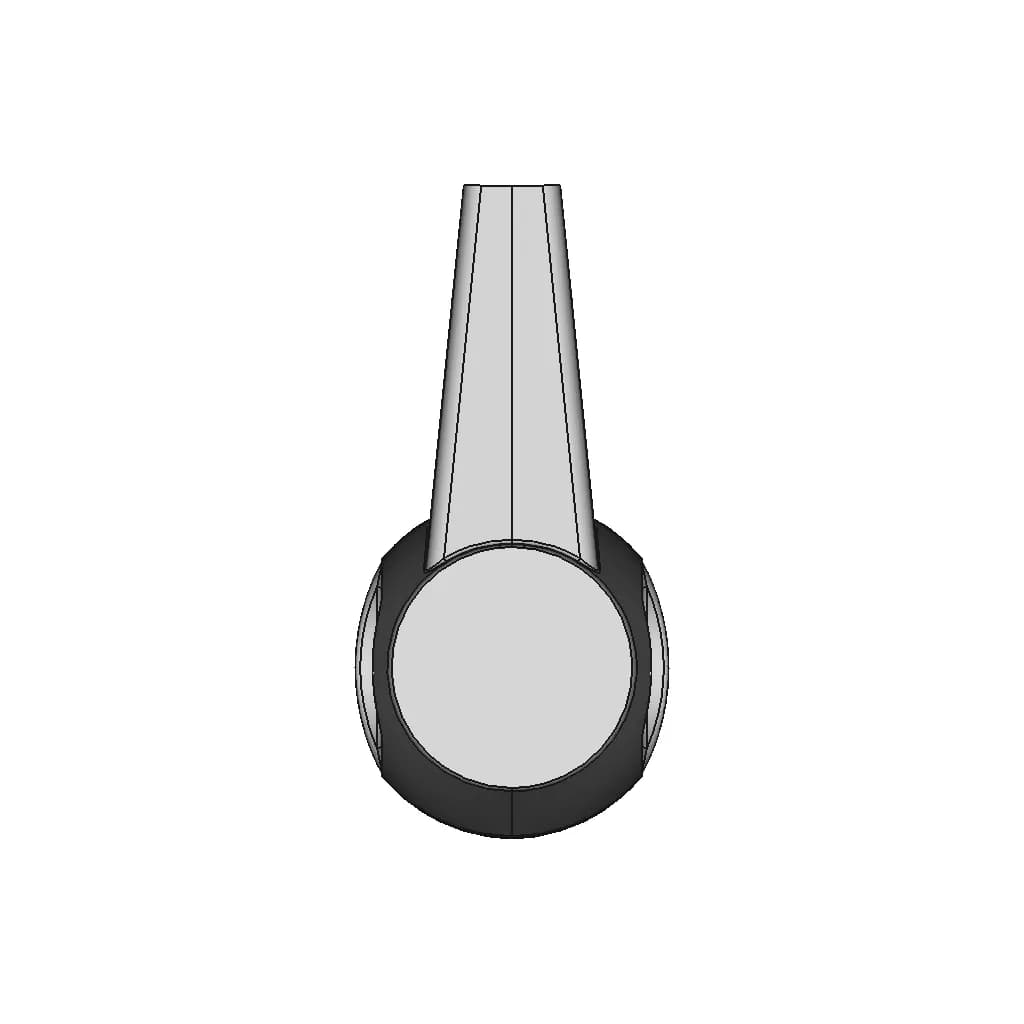 Hair Drier | 3D Engineering Design File_0_90_degree_snapshot