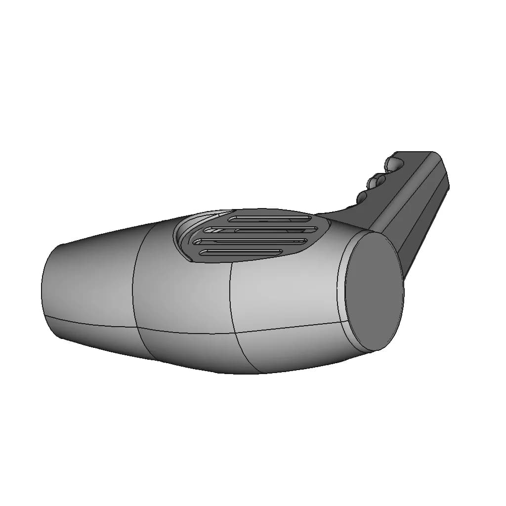 Hair Drier | 3D Engineering Design File_60_30_degree_snapshot