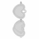 Heart Shaped Locket - Downloadable CAD Representation_0_270_degree_snapshot