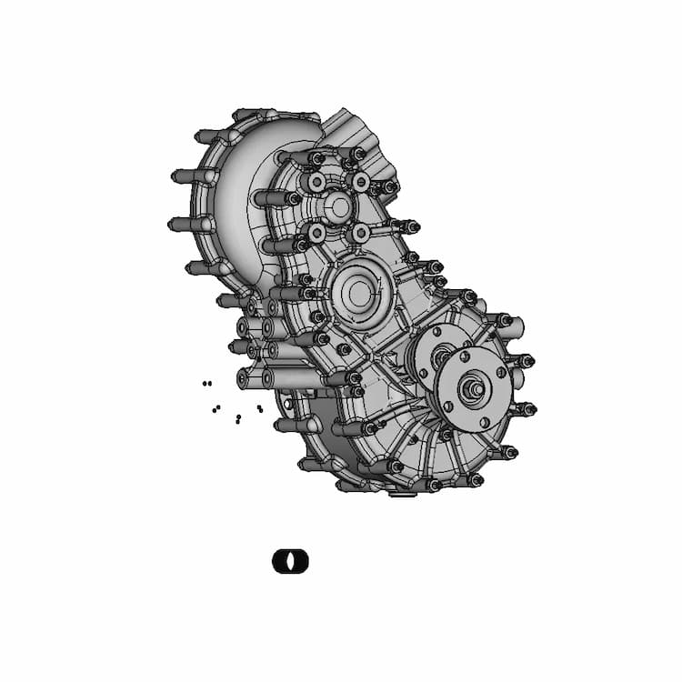 Transfer Case - Downloadable CAD Representation