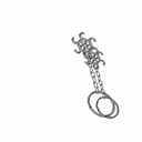 Keychain 10 | High-Quality CAD Model_60_30_degree_snapshot