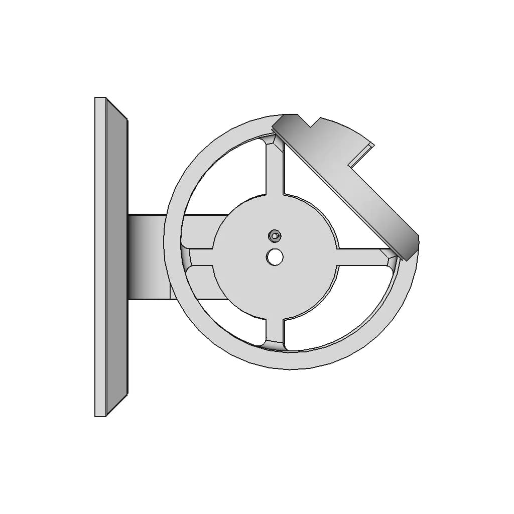 Smartwatch Charger, (Fossil Q Marshall) | High-Quality CAD Model_0_270_degree_snapshot