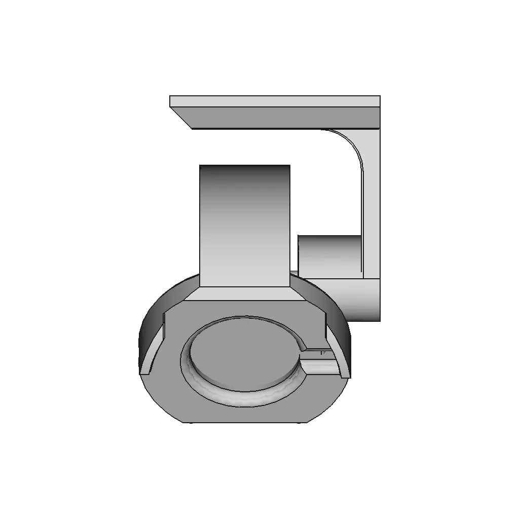 Smartwatch Charger, (Fossil Q Marshall) | High-Quality CAD Model_270_0_degree_snapshot