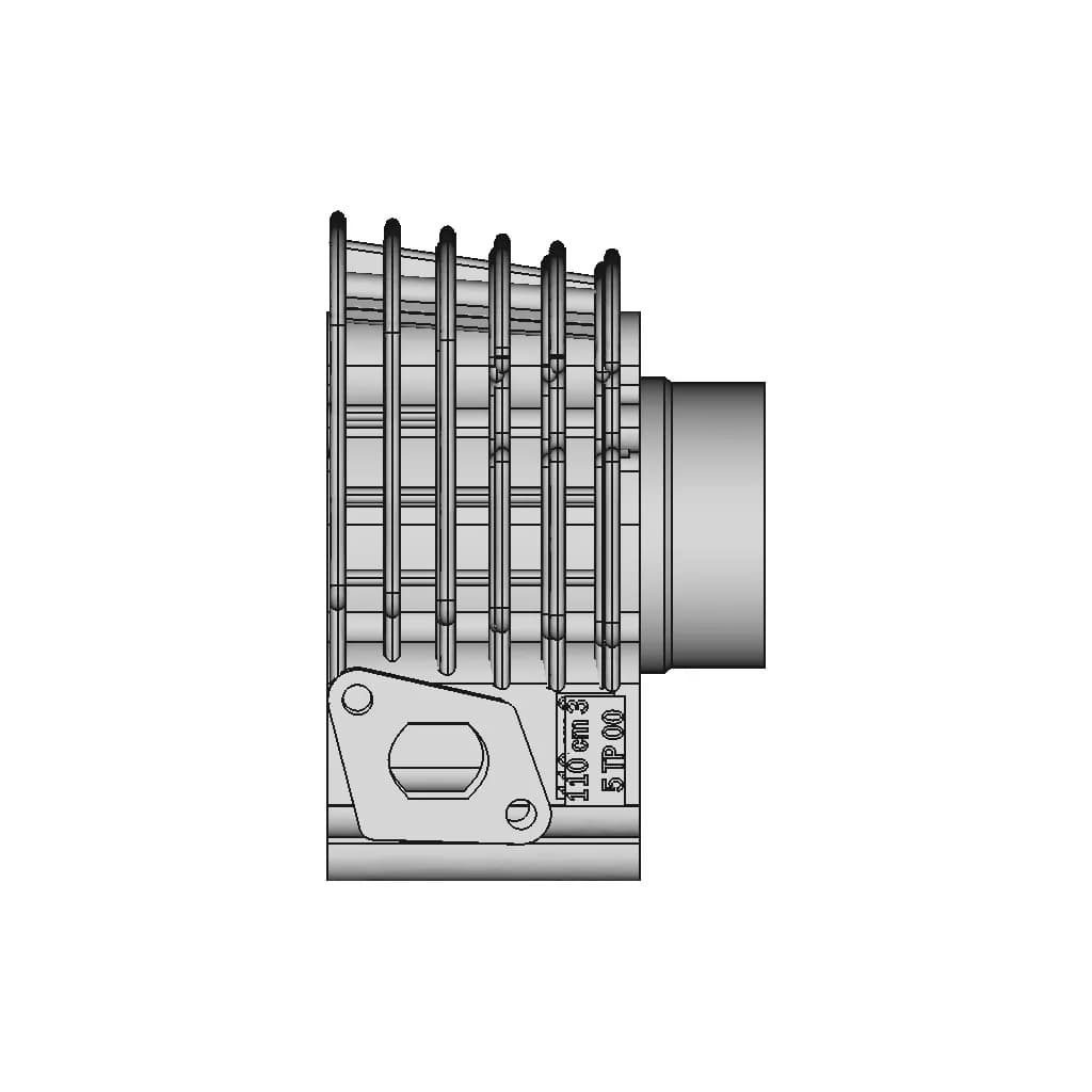 Engine Block 110 Cc | High-Quality CAD Model_0_90_degree_snapshot