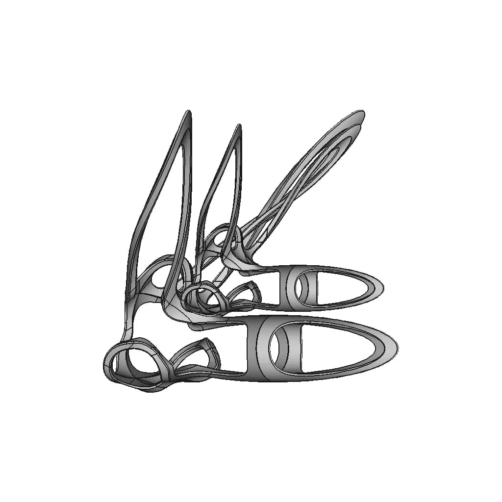 Emergent Organic Shape 02 - Standard Mechanical Component_270_0_degree_snapshot