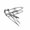 Emergent Organic Shape 02 - Standard Mechanical Component_60_30_degree_snapshot