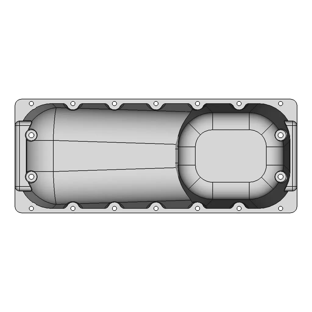 Engine Oil Pan | High-Quality CAD Model_90_0_degree_snapshot