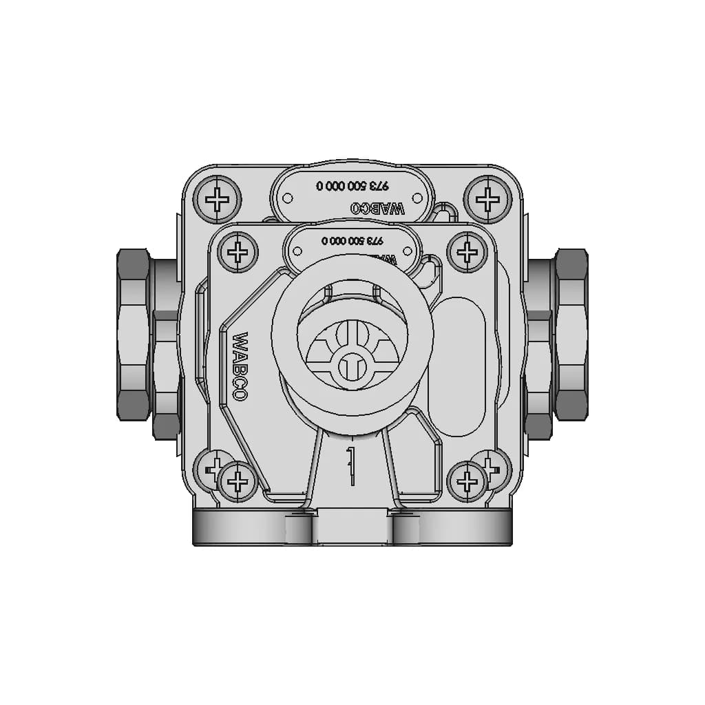 Quick Release Valve 973 500 000 0 - Standard Mechanical Component_0_0_degree_snapshot