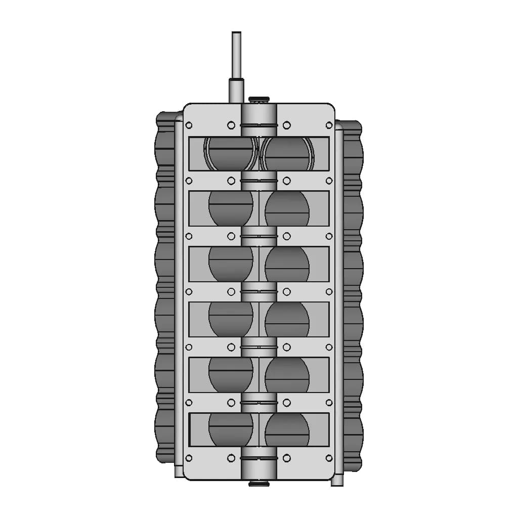 V12 Engine Cylinder Block | High-Quality CAD Model_90_0_degree_snapshot