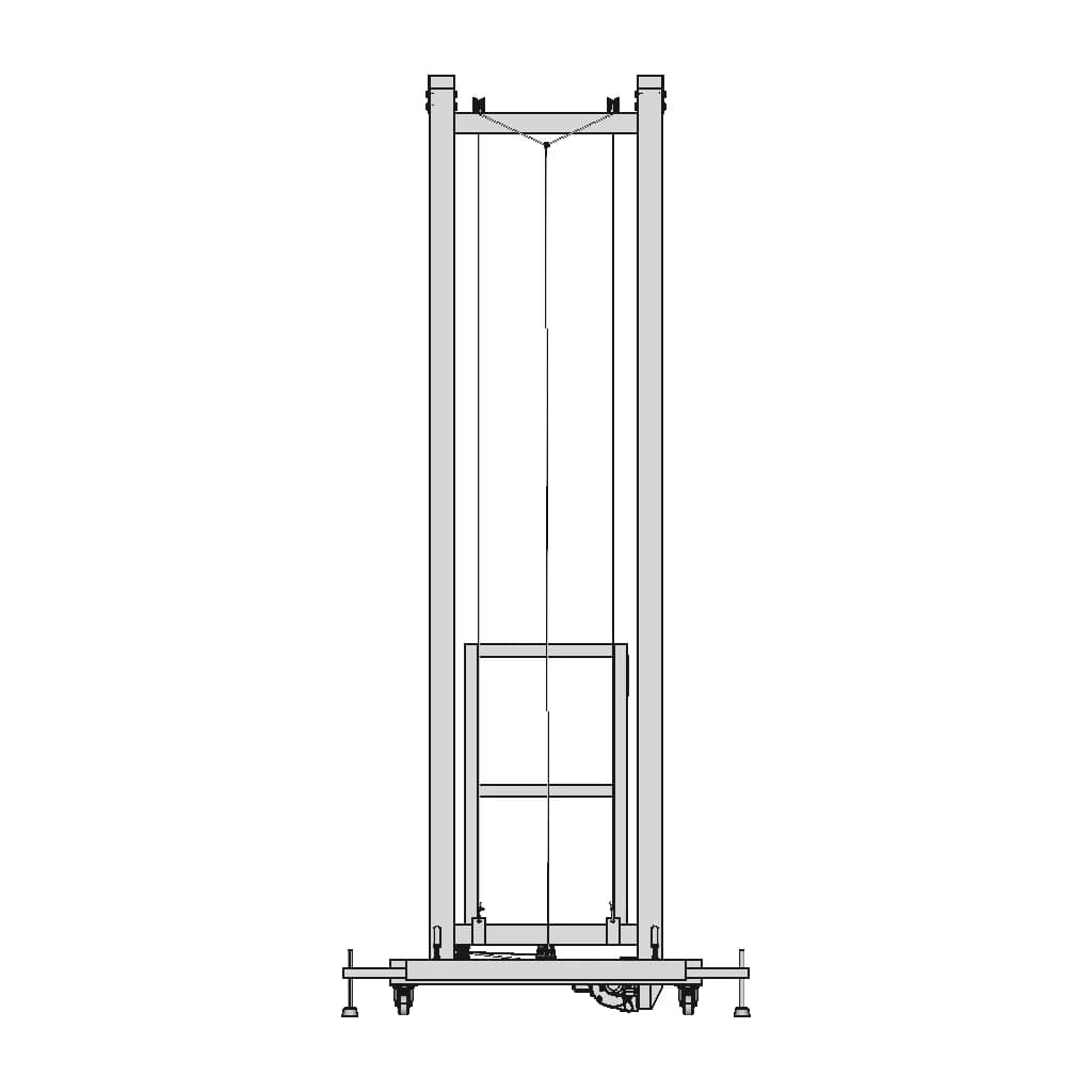 Scaffolding Kapasitas 200Kg - Downloadable CAD Representation_0_270_degree_snapshot