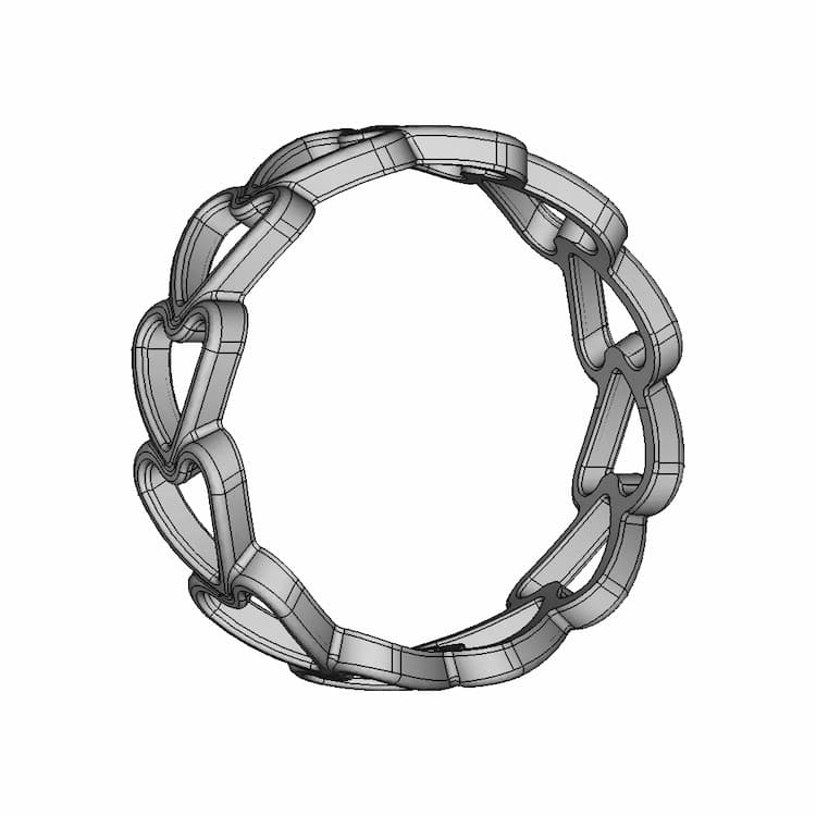 Heart Ring - Downloadable CAD Representation