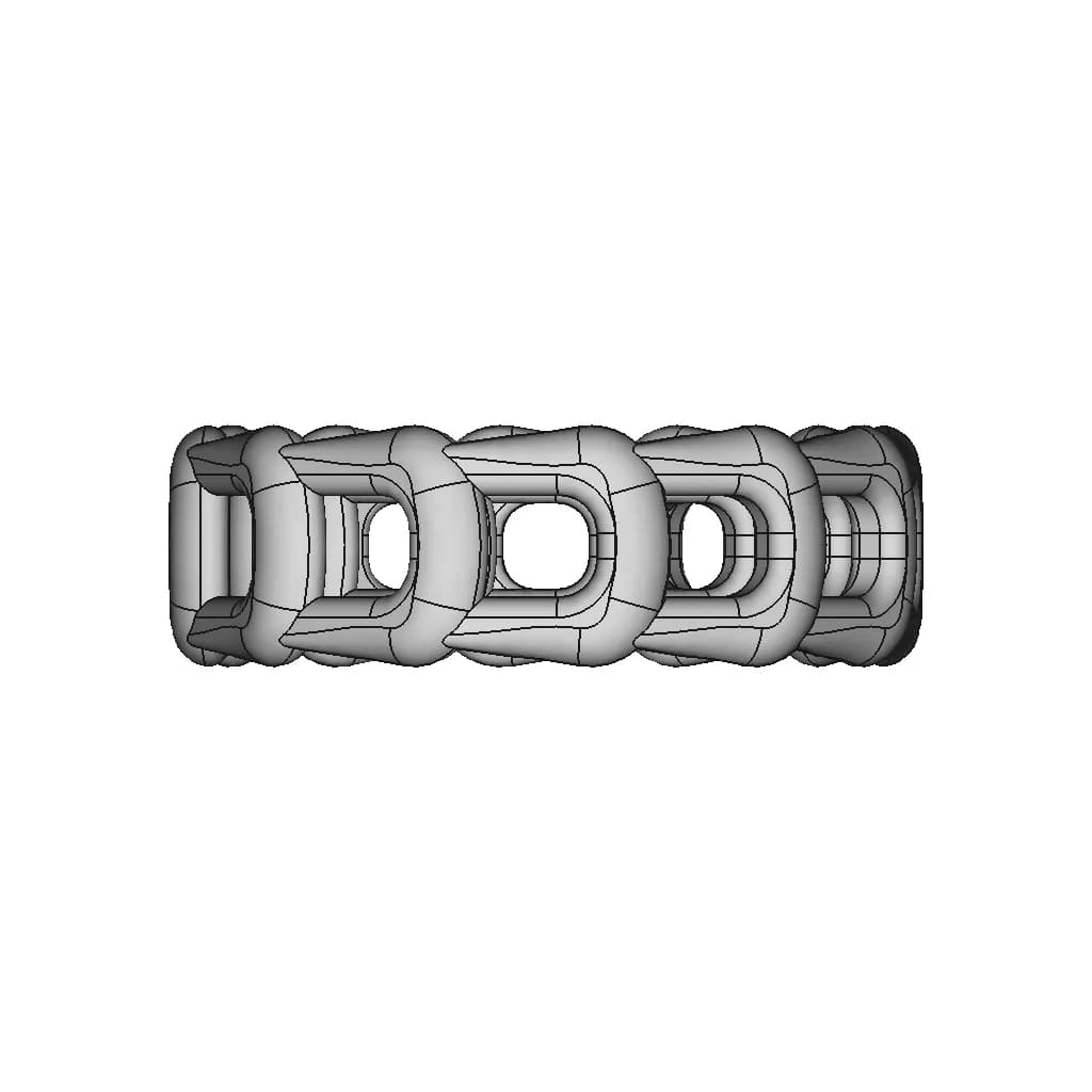 Silver Ring - Downloadable CAD Representation_90_0_degree_snapshot