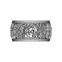 Gold Ring With Floral Decoration | 3D Engineering Design File_0_0_degree_snapshot