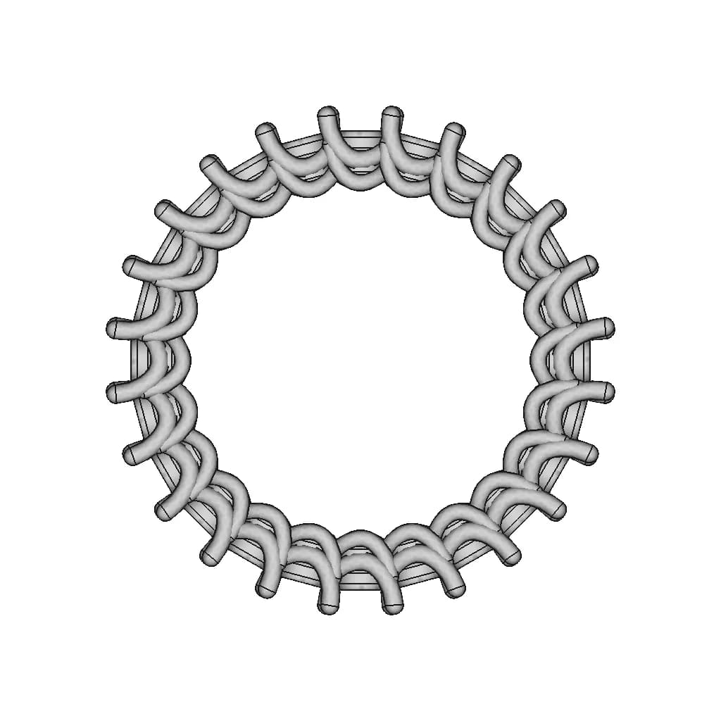 Curvy Eternity | High-Quality CAD Model_270_0_degree_snapshot