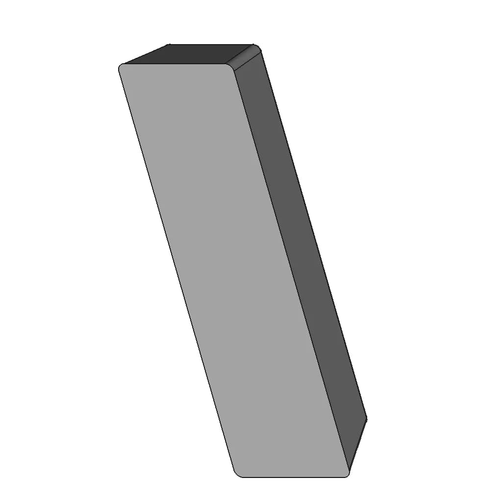 Gold Ingot | 3D Engineering Design File_60_30_degree_snapshot