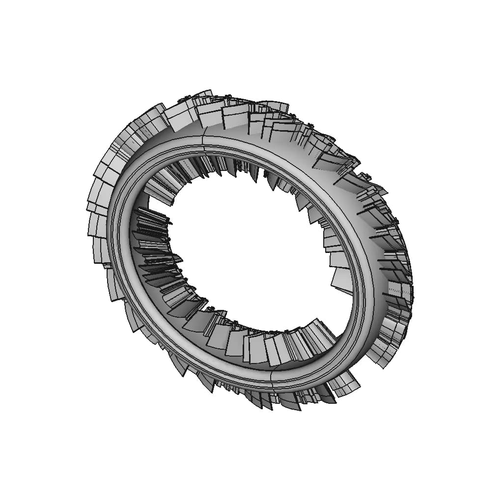 One Ring | The Lord Of The Rings | Solidworks - Downloadable CAD Representation_60_30_degree_snapshot