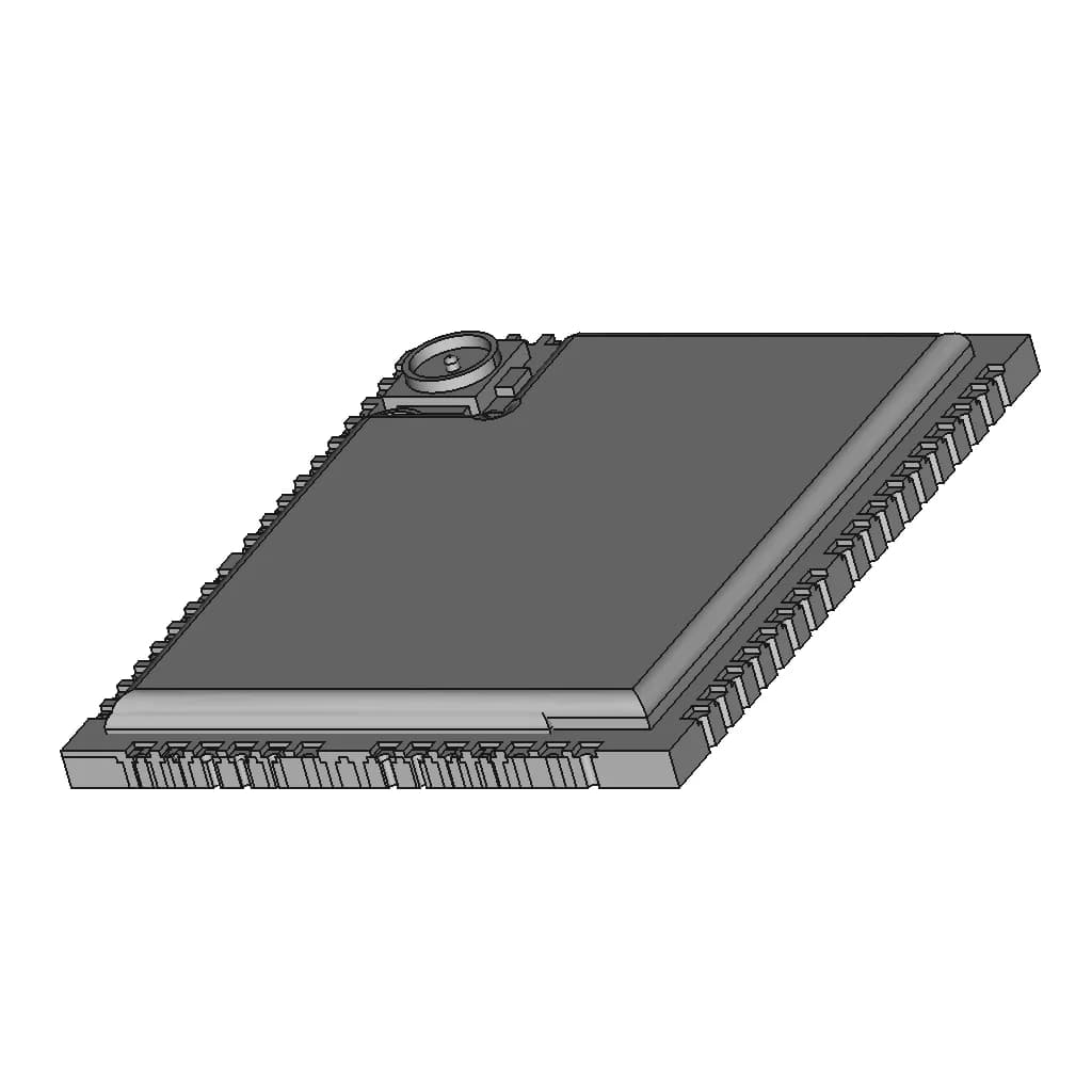 La66 Lorawan Module - Standard Mechanical Component_60_30_degree_snapshot