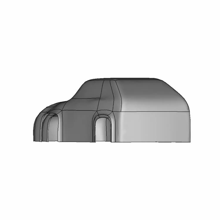 Car Body Model - Standard Mechanical Component