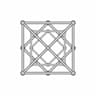 Metatron Gold 110 X110 5.6 11 Balls Hlw 1.1 122219.Step - Downloadable CAD Representation_270_0_degree_snapshot