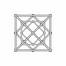 Metatron Gold 110 X110 5.6 11 Balls Hlw 1.1 122219.Step - Downloadable CAD Representation_90_0_degree_snapshot