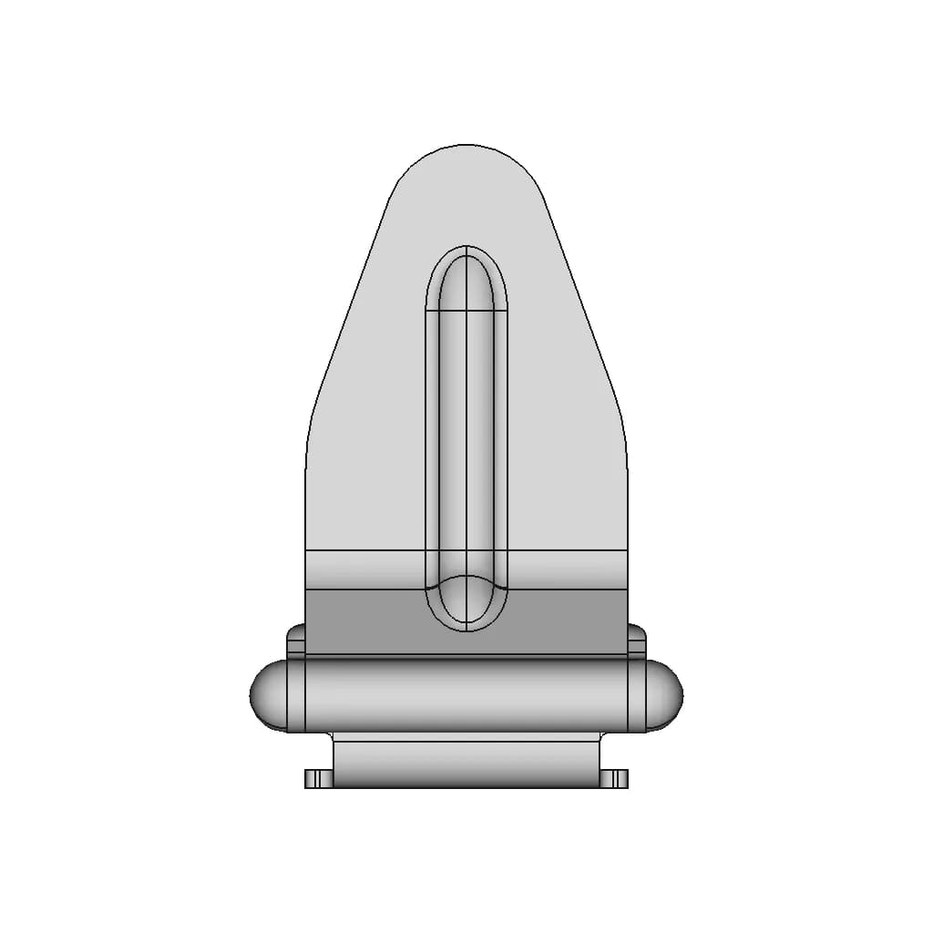 Sheet Metal 4Mm 260Deg Opening Hinge | High-Quality CAD Model_0_270_degree_snapshot