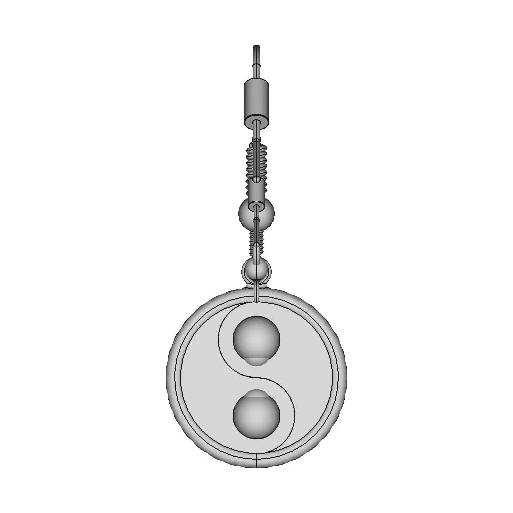 Earring | High-Quality CAD Model_0_0_degree_snapshot