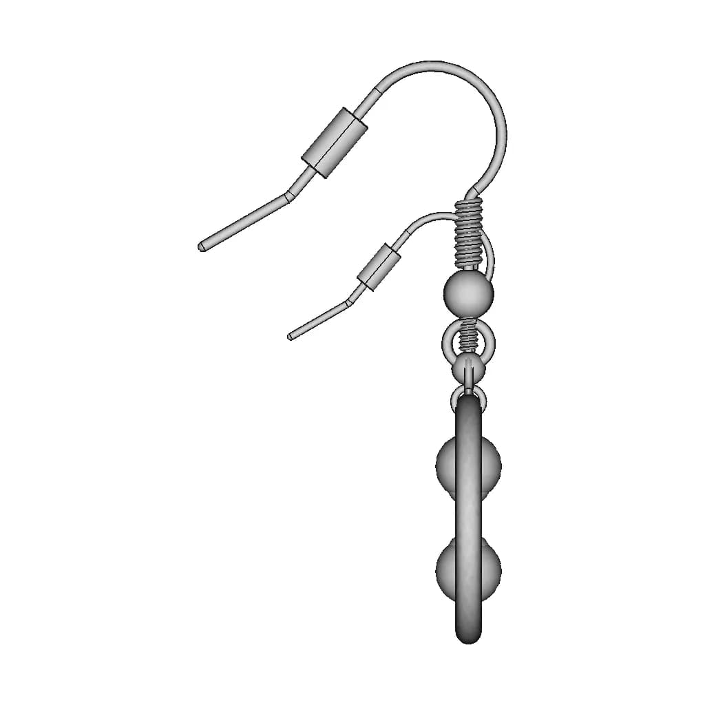 Earring | High-Quality CAD Model_0_90_degree_snapshot