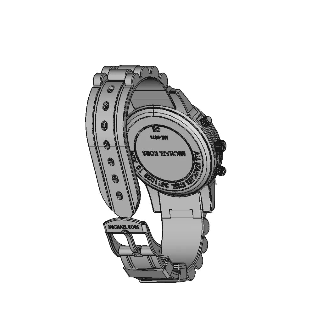Sports Watch | 3D Engineering Design File_60_30_degree_snapshot