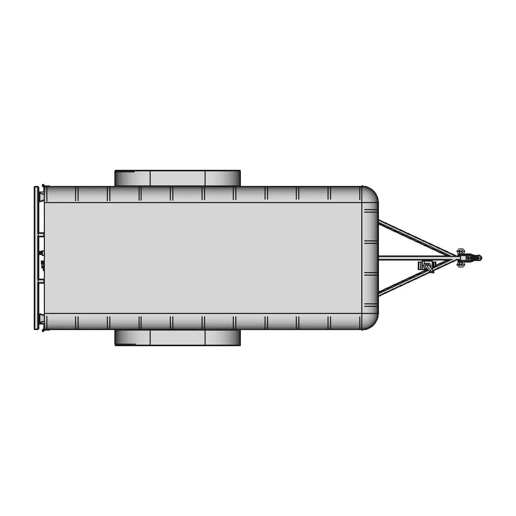 7X 14 Utility Trailer - Standard Mechanical Component_270_0_degree_snapshot