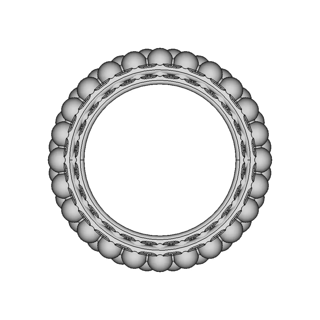 Assortment Of Fingerrings | High-Quality CAD Model_0_0_degree_snapshot