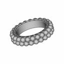 Assortment Of Fingerrings | High-Quality CAD Model_60_30_degree_snapshot